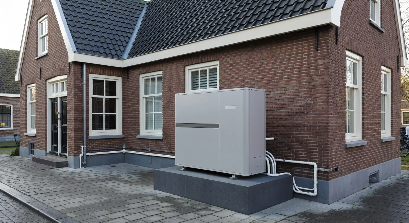 Warmtepomp en isolatie in een Nederlandse woning in 2026