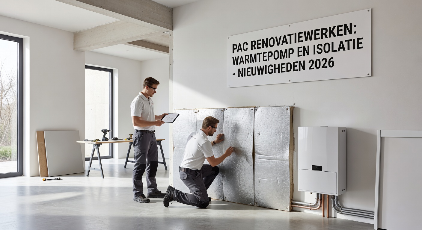 warmtepomp en isolatie: nieuwigheden 2026