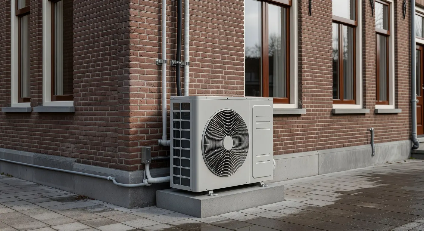 Warmtepomp met isolatie in moderne woning 2026